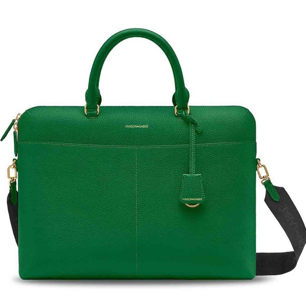 MAISON de SABRÉ Leather Laptop Bag
